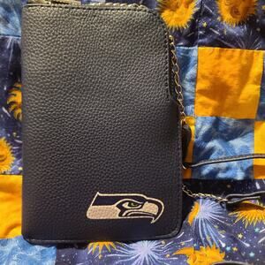 NFL Seattle Seahawks Pebble Smart Crossbody Purse